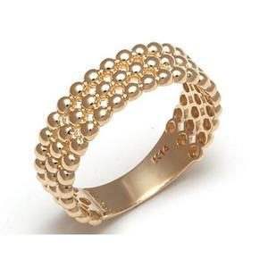 14K 반지 심플 3줄 캔디볼 반지 RCM12253