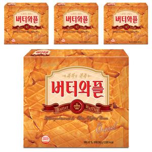 크라운 버터와플, 316g, 4개