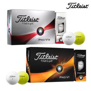 [즉시발송/아쿠쉬네트코리아정품] 타이틀리스트 PRO V1 / PRO V1X 골프공