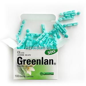 새한메드 그린란셋 30G 3Box(총300개입) 채혈침