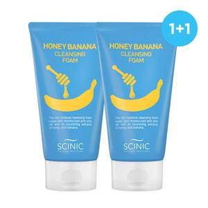 싸이닉 영양듬뿍 허니 바나나 클렌징 폼 150ml  2개