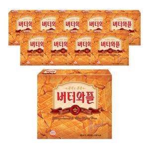 크라운 버터와플, 316g, 10개