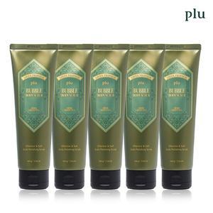 플루 버블바디스크럽 200gx5 허브그린티