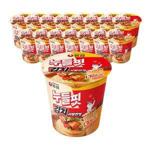 농심 누들핏 김치사발면맛, 37.5g, 8개입, 2개