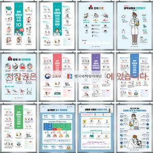 (미래과학)교육부지정안전수칙12종포스터