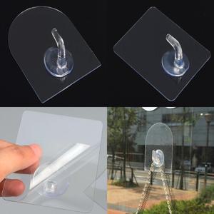 투명매직후크 투명걸이 접착후크 붙이는후크 접착식벽걸이