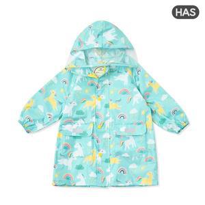 HAS 아동 폴리 레인코트  유니콘스타