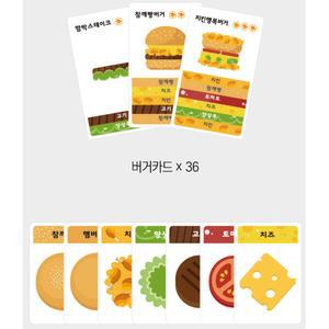 방학 가정학습용 컴퓨팅사고력 언플러그드 코딩 햄버거 보드게임 창의력