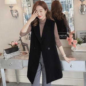 여성 정장 베스트 롱조끼 봄여름 빅사이즈 민소매