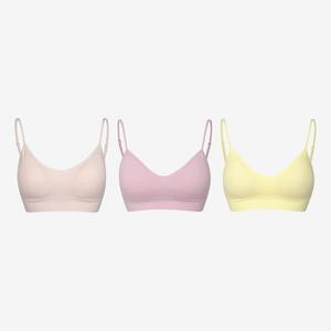 [최초가 47 700원]심리스 하트핏 캐미브라 3pack