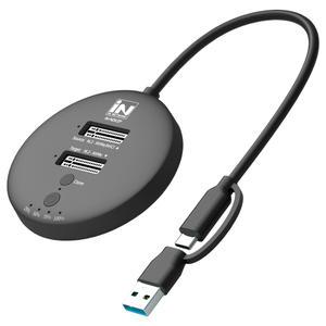 (IN) M.2 NVMe SSD USB3.2 Gen2 2베이 도킹스테이션 복사 클론