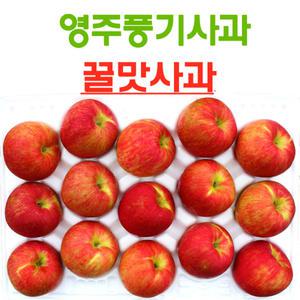 영주풍기사과 꿀맛사과 대용량 10kg 28~32과 가정용 흠집사과