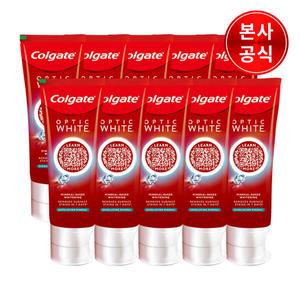 콜게이트 옵틱화이트 엑스폴리에이팅 100g 10개