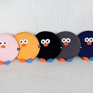 [셀러허브 패션][JHQSVM29_51IQ]Brunch 폼폼 원형 스티커 파우치