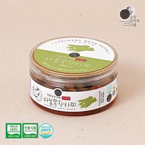 순창문옥례식품 마늘쫑 장아찌 200g PET