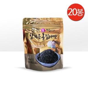 광천김 밥도둑 고소한 참기름 돌김자반 40g 20봉 자반김 유아반찬