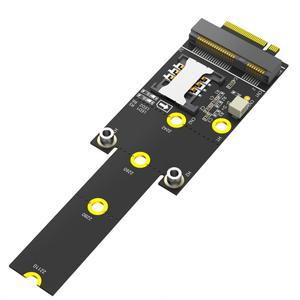 미니 PCIE M.2 M 키 어댑터 지원 2242 2260 2280 221100 NGFF 하드 드라이브