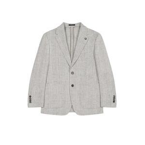 [롯데백화점]Fahrenheit 25SS 파렌하이트 라이트션샤인 체크 자켓 (FKEAD4304)