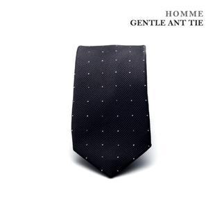 젠틀안트 블랙 도트수동넥타이05-1077