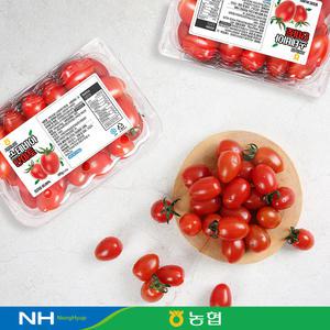 농협선별 빨강 스테비아 단마토 500gx2팩(1~3번과) / 부여산 대추방울토마토