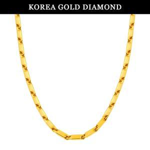 [한국금다이아몬드] 순금 체인 목걸이 24K 뉴 대나무 37.5g