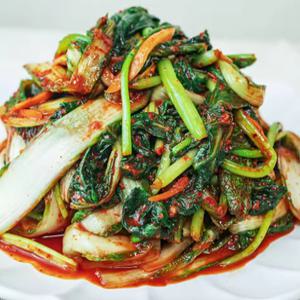 [국내 무료배송] 고춧가루까지 국산 재료만 사용한 감칠맛 전라도 얼갈이열무김치 1 - 5kg