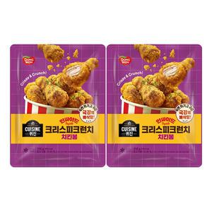 동원 퀴진 인싸이드 크리스피크런치 치킨봉 310g, 2개