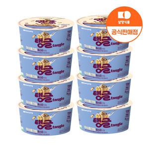 [삼양식품] 큰컵 탱글 단백질파스타 머쉬룸크림 105g 8입