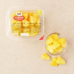 [필리핀산] Dole 컷파인애플 조각형 (400g)