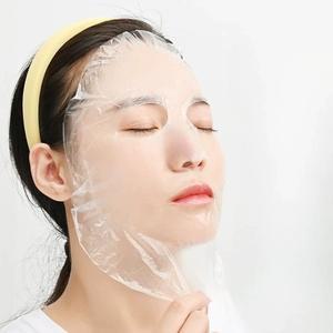 마스크 시트지 페이스 랩 얼굴 일회용 100매 비닐 팩