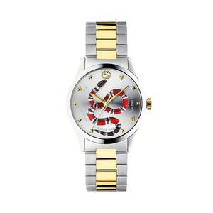 YA1264075 G타임리스 남녀공용 메탈 쿼츠 38mm