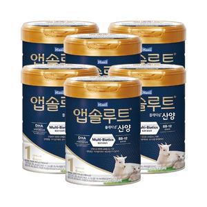[매일] 앱솔루트 산양 분유 1단계 750g 6캔