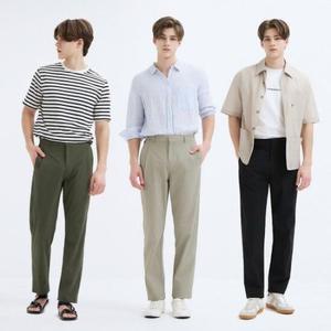 [벤시몽] 24SS 남성 시그니처 퍼펙트핏 쿨팬츠 3종세트