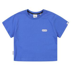 [아웃도어프로덕츠] 여성 스몰로고 크롭 티셔츠 (5COLORS)