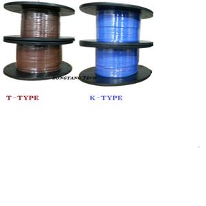 온도보상도선,온도센서와이어,써머커플와이어,K타입,T타입,0.32mm