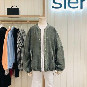 [시에로] 시에로 레이스 피그먼트워싱 점퍼 SE3JPF095