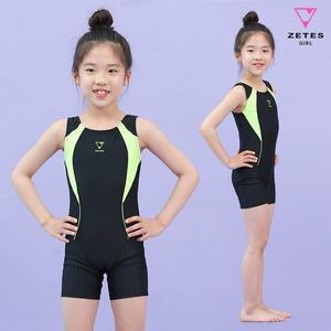 [제테스] 여아동 아쿠아 반신 3부 생존수영 실내수영복 G_2i856