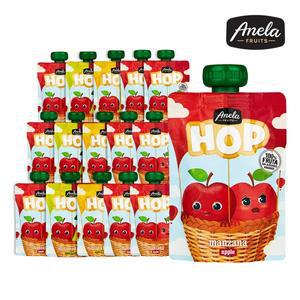 [아넬라] 짜먹는 아기 이유식 과일퓨레 HOP타입 16팩(100g16개입)
