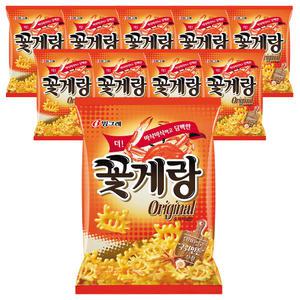 빙그레 꽃게랑, 70g, 10개