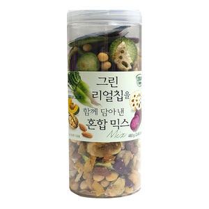그린 리얼칩을 함께 담아 낸 혼합믹스 480g