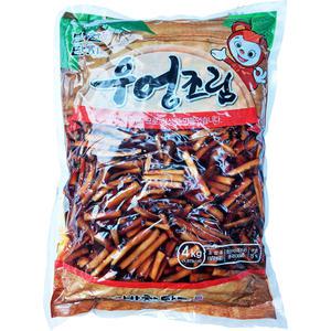 반찬단지 우엉 조림 4Kg 우엉조림 김밥 이강산닷컴