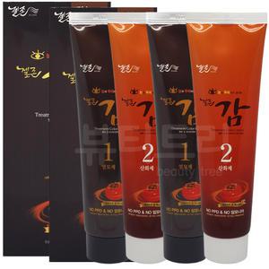 젤존 감 트리트먼트 칼라크림 새치염색 5N 갈색 X 2개