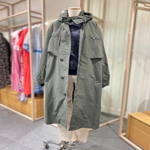 [시에로] 하이넥 롱 야상점퍼 SI1JPF102