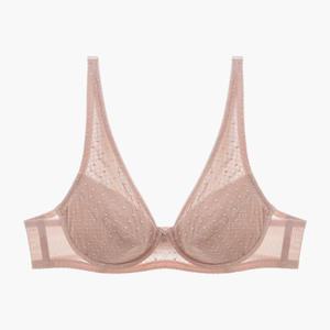 비너스 자스민 A B C D E F 컵 와이어 홑겹 자수 브라 JBR1296