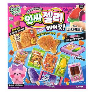 데코데코 인싸젤리 메이킷 과자키트 진짜같은 젤리 만들기 말캉가루 붕어빵 고래밥 편의점 놀이 메이커