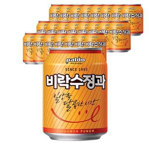 팔도 비락수정과 238ml X 24캔 식혜 전통음료 찜질방 캔