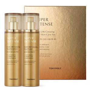 토니모리 슈퍼 인텐스 골드24K 진생 스네일 토너 140ml + 에멀전 140ml 세트 2개