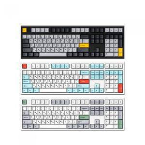 한성컴퓨터 GK707SE OfficeMaster 기계식 메탈 화이트 (JAM 저소음 갈축)
