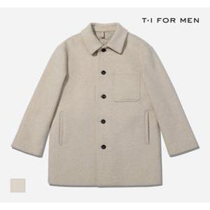 [티아이포맨][T.I FORMEN] TUNED 셔츠형 코트 뉴스탠다드_M228MCT787M