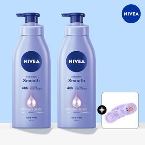 니베아 바디로션 스무드 400ml X 2 + 세안밴드